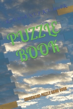 Paperback Puzzle Book: Crossword Puzzle Game Book