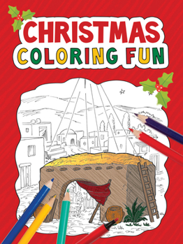 Paperback Christmas Coloring Fun Book