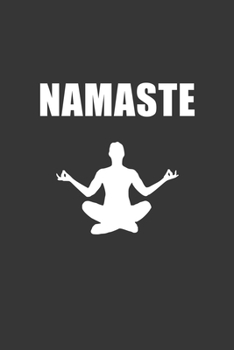 Paperback Namaste Notebook: Lined Journal, 120 Pages, 6 x 9, Affordable Meditation Gift Journal Matte Finish Book