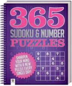 Paperback 365 Puzzles: Sudoku & number puzzles Book