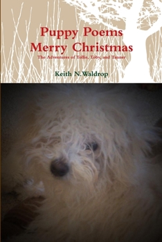 Paperback Puppy Poems Merry Christmas Book