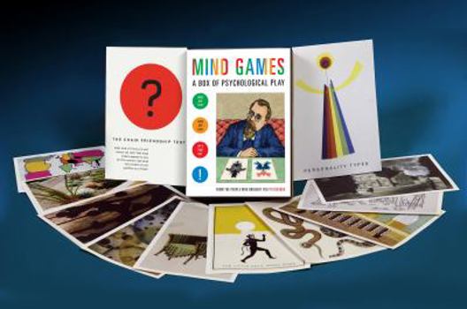 Hardcover Mind Games: A Box of Psychological Play [With Three Card SetsWith PosterWith Three Booklets] Book