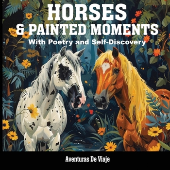 Paperback Horses & Painted Moments: With Poetry and Self-Discovery Book