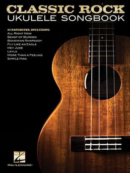 Paperback Classic Rock Ukulele Songbook Book