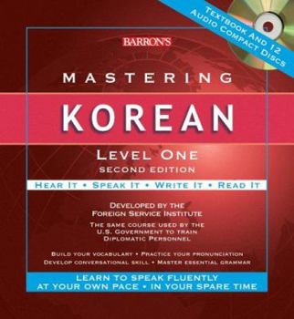 Paperback Mastering Korean CD Package Book