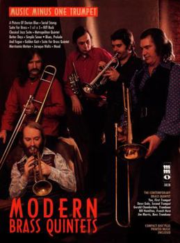 Paperback Modern Brass Quintets [With CD (Audio)] Book