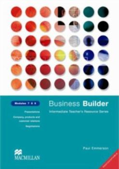 Spiral-bound Business Builders Tea Res Mod 7-9 Book