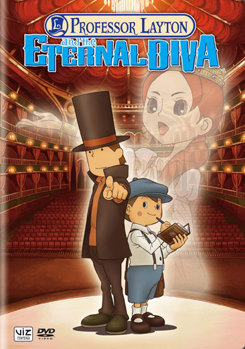 DVD Professor Layton & The Eternal Diva [Japanese] Book