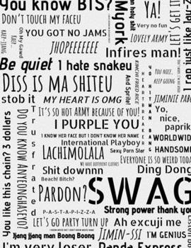 Paperback BTS Notebook: BTS Meme Cover I Perfect Gift for Army I 150 Blank Pages, 8.5" x 11" size I 3rd Edition Book