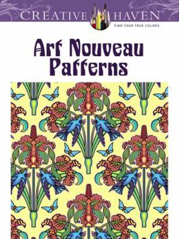 Paperback Creative Haven Art Nouveau Patterns Coloring Book