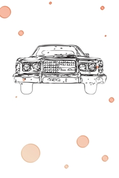 SKIZZENBUCH: Autosammler Notizbuch Blanko A5 - 120 Seiten für Notizen Skizzen Zeichnungen - Retro Auto Geschenk für Retro Liebhaber Vintage Liebhaber ... Oldtimer Notizheft 80er Auto (German Edition)