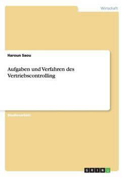 Paperback Aufgaben und Verfahren des Vertriebscontrolling [German] Book