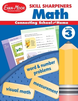 Paperback Skill Sharpeners: Math, Grade 3 Workbook Book