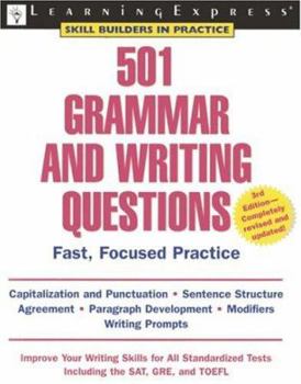 Paperback 501 Grammar and Writing Questions Book