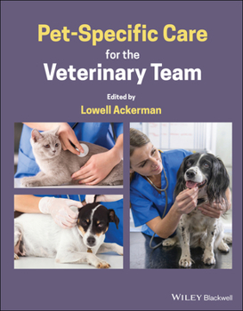 Hardcover Pet-Specific Care for the Veterinary Team Book