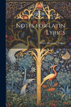 Paperback Notes for Latin Lyrics Book