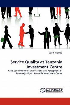 Paperback Service Quality at Tanzania Investment Centre Book