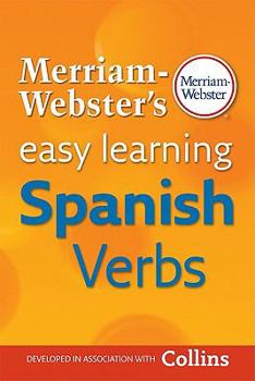 Paperback Merriam-Webster's Easy Learning Spanish Verbs Book