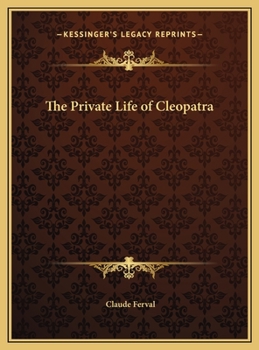 Hardcover The Private Life of Cleopatra Book