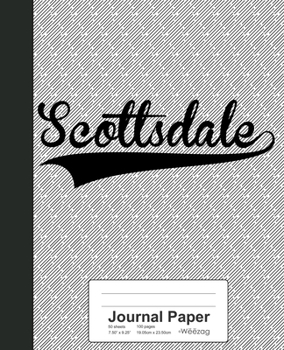 Paperback Journal Paper: SCOTTSDALE Notebook Book