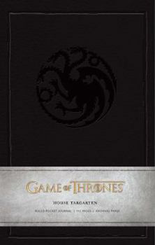 Hardcover Game of Thrones: House Targaryen Ruled Pocket Journal Book