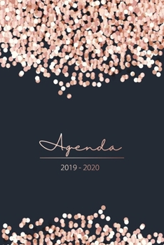 Agenda 2019 2020: Agenda Semainier et Calendrier - Agenda Journalier et Agenda de Poche Octobre 2019 � D�cembre 2020