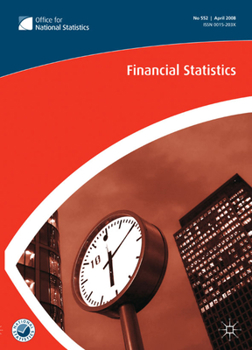 Paperback Financial Statistics No 553, May 2008 Book