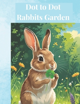 Paperback Dot to Dot Rabbits Garden Book