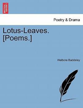 Paperback Lotus-Leaves. [Poems.] Book