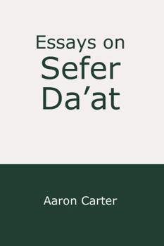 Hardcover Essays on Sefer Da'at Book