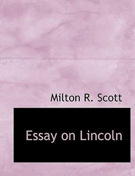 Paperback Essay on Lincoln Book