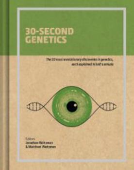 Hardcover 30-Second Genetics Book