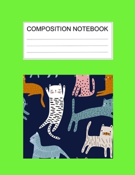 Composition notebook: Ruled (8.5 x 11... book