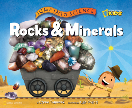 Hardcover Jump Into Science: Rocks and Minerals Book