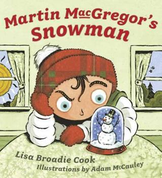 Hardcover Martin MacGregor's Snowman Book