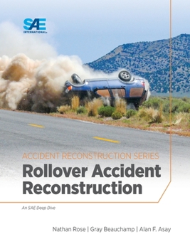 Hardcover Rollover Accident Reconstruction Book