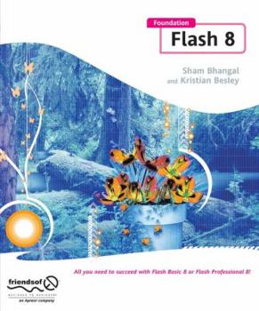 Paperback Foundation Flash 8 Book