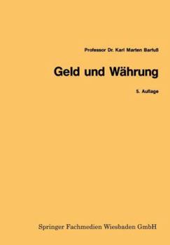 Paperback Geld Und Währung [German] Book