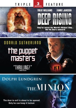 DVD Deep Rising / Puppet Master / The Minion Book
