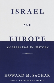 Paperback Israel and Europe: An Appraisal in History Book