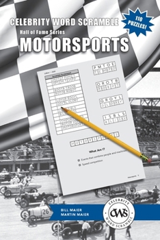 Celebrity Word Scramble Hall of Fame Series Motorsports