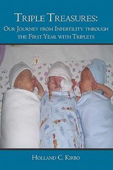 Paperback Triple Treasures: : Our Journey from Infertility through the First Year with Triplets Book