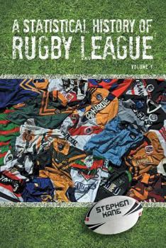 Paperback A Statistical History of Rugby League - Volume I Book