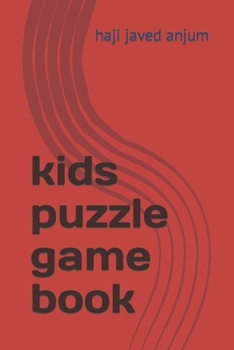 Paperback kids puzzle game book
