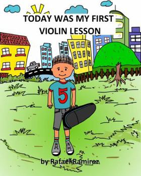 Paperback Today was my first Violin lesson Book