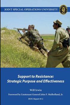 Paperback Support to Resistance: Strategic Purpose and Effectiveness Book