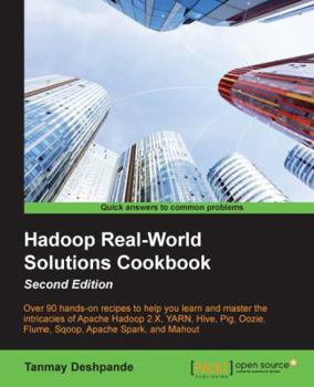 Paperback Hadoop Real-World Solutions Cookbook Second Edition Book