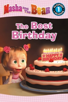 Paperback Masha and the Bear: The Best Birthday Book