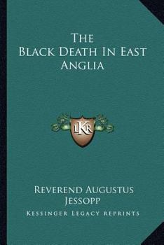 Paperback The Black Death In East Anglia Book