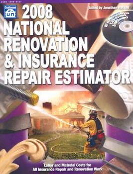 Paperback National Renovation & Insurance Repair Estimator [With CDROM] Book